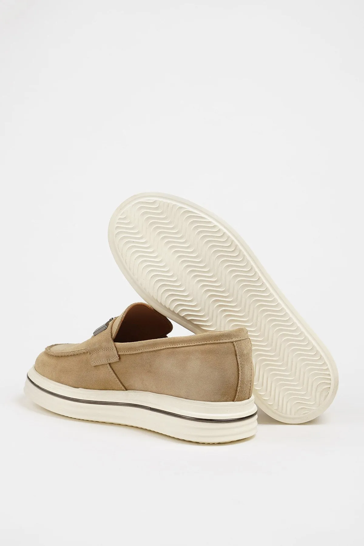 Casual Suede Bit Loafers