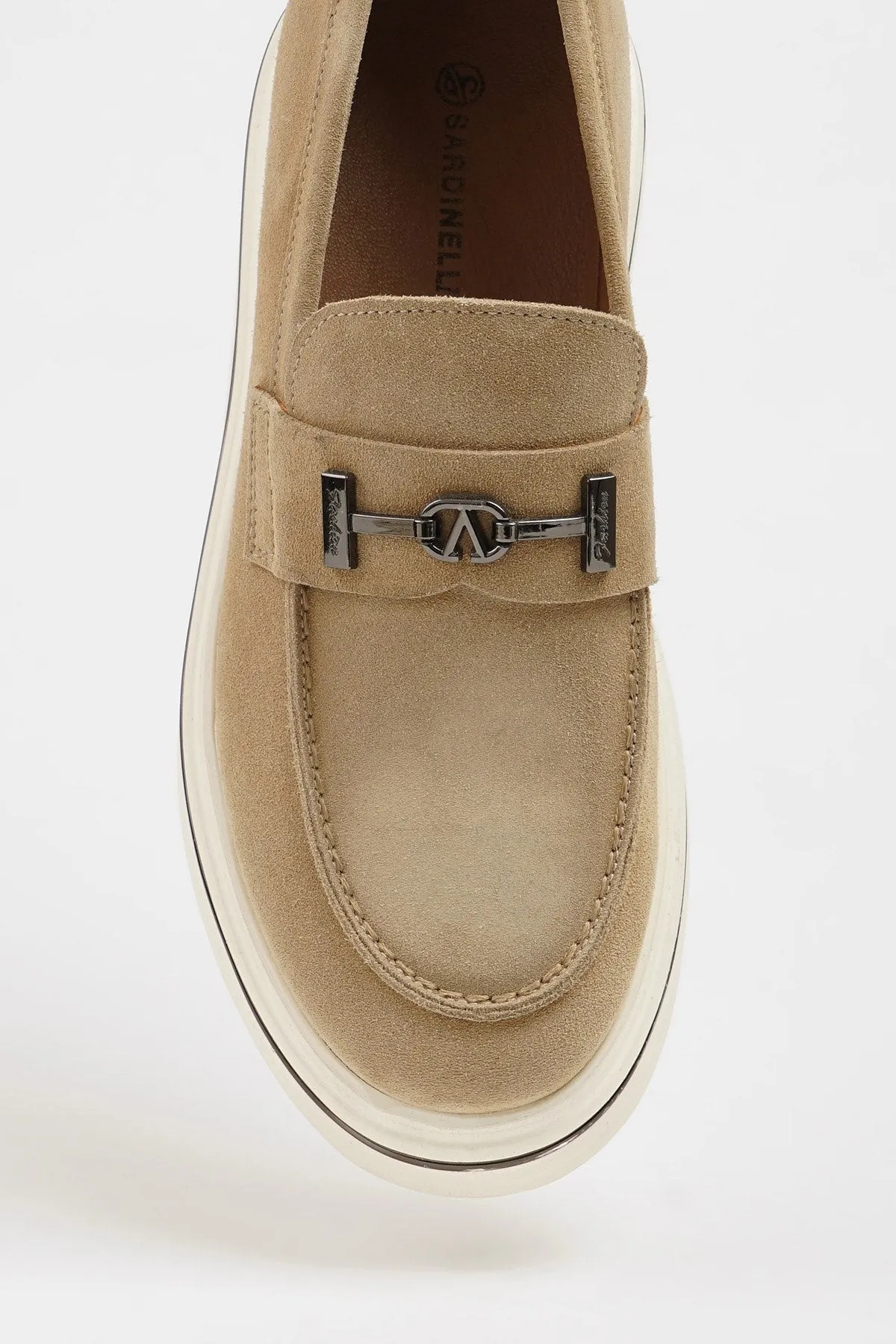 Casual Suede Bit Loafers