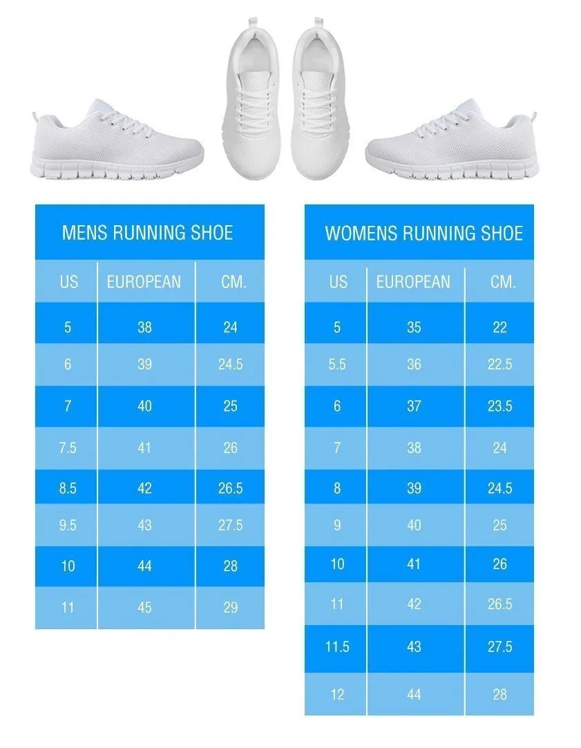 Chesapeake Bay Retriever Print Sneakers For Men(White/Black)- Express Shipping