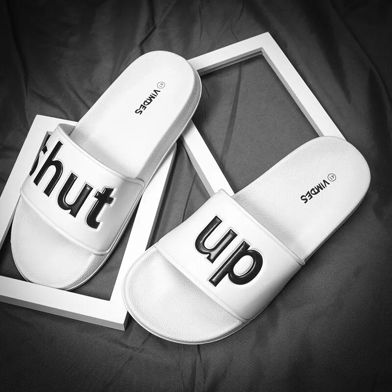 Claquettes Streetwear Shutup