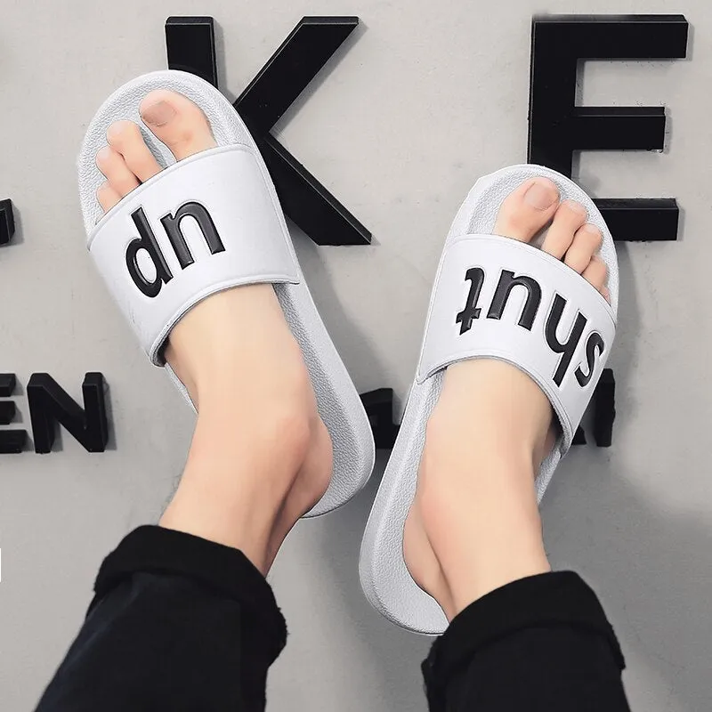 Claquettes Streetwear Shutup