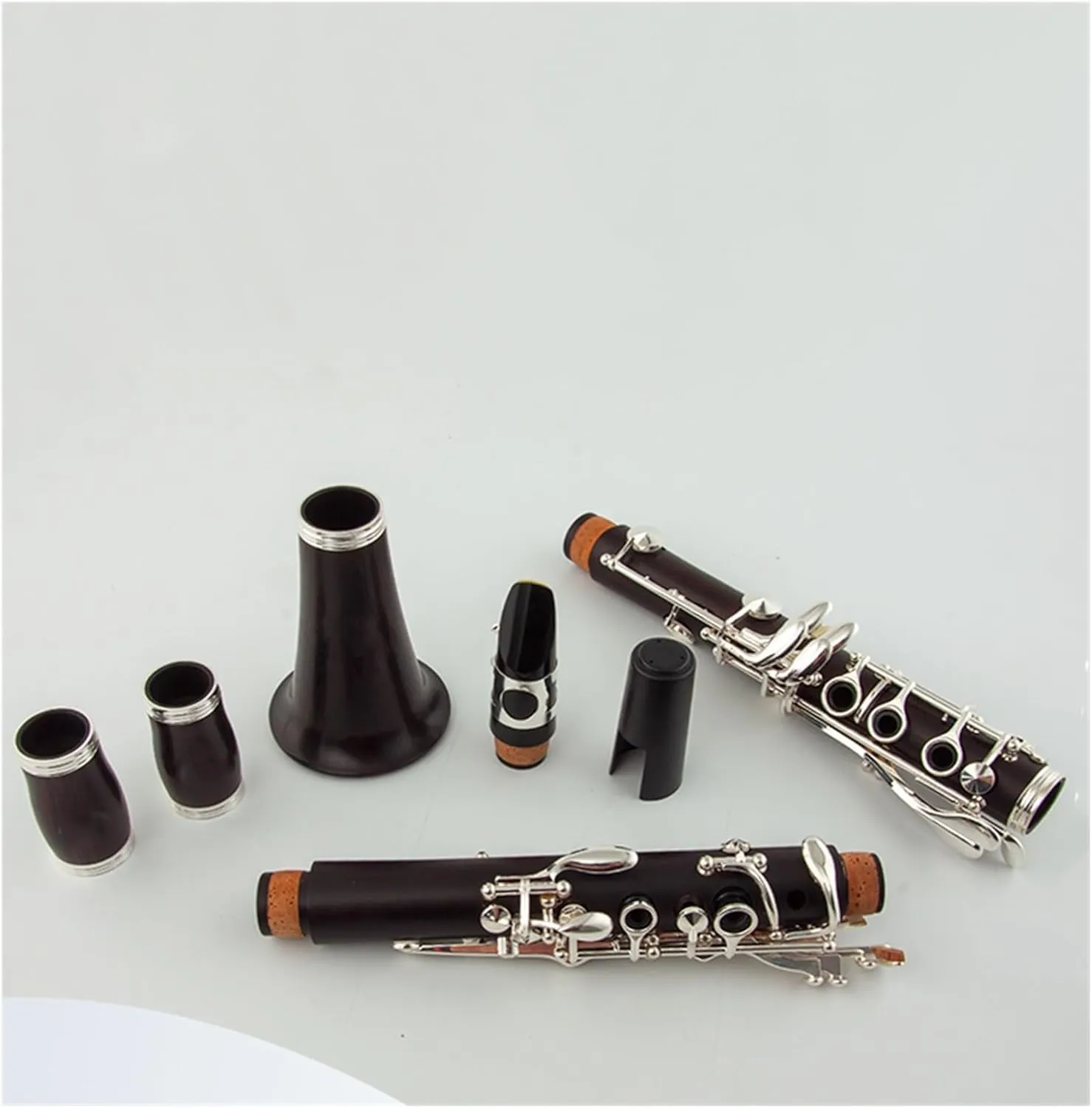 Clarinet Instruments Ebony Clarinet Instrument 17 Keys B Flat Adult Campus Band Beginner Exam Performance