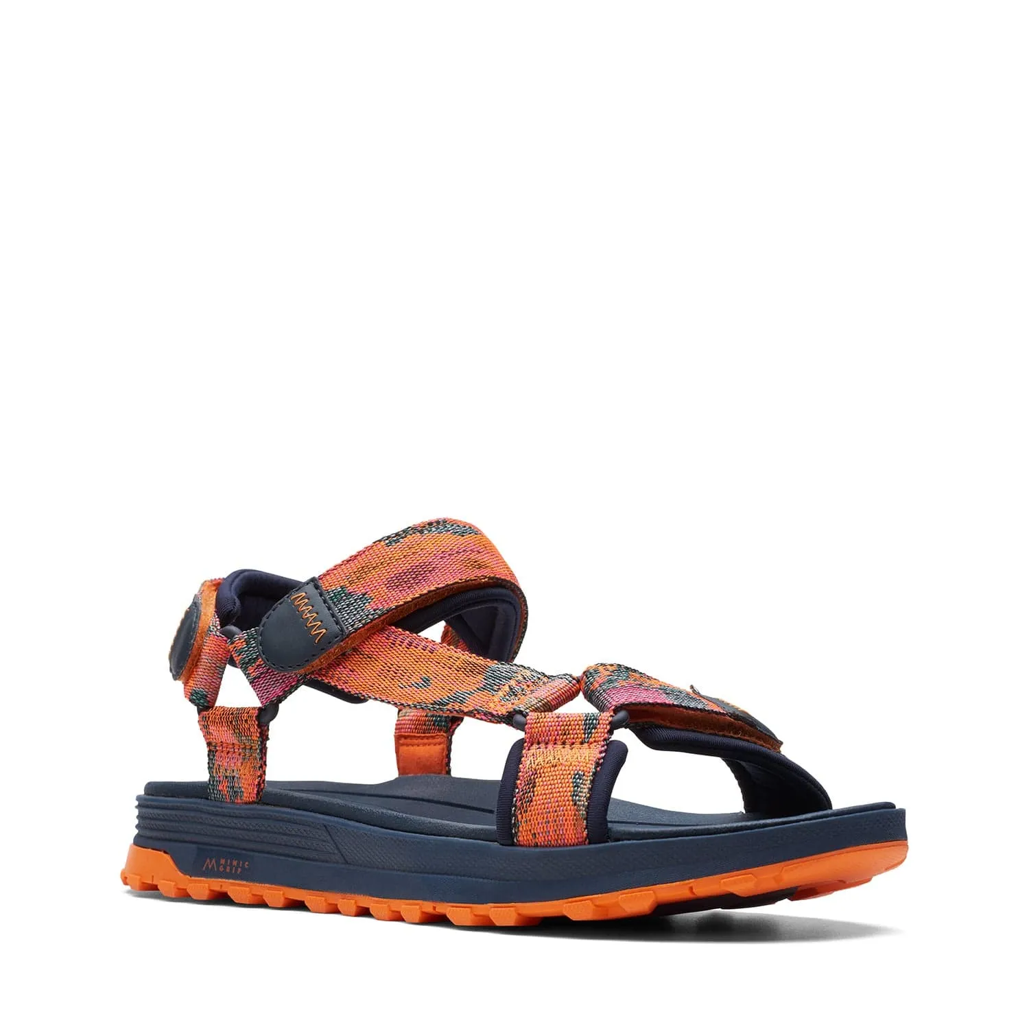 Clarks Atl Trek Sea - Sandals - Orange Combi - 261701237 - G Width (Standard Fit)