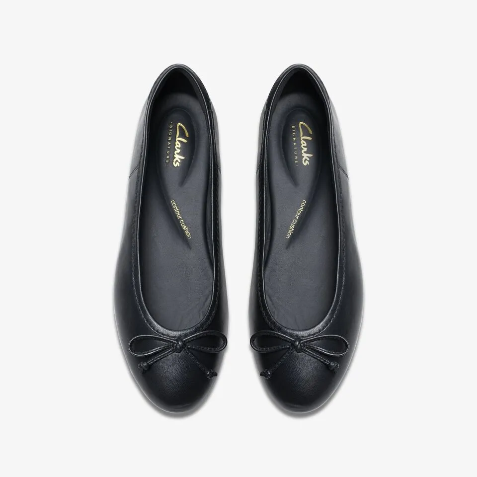 Clarks Women's Fawna Lily Black Leather