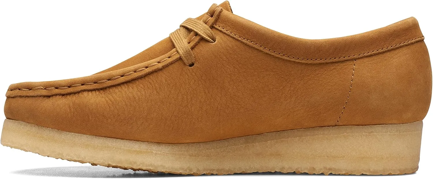 Clarks Womens Wallabee Calf Hair Slip On Loafers