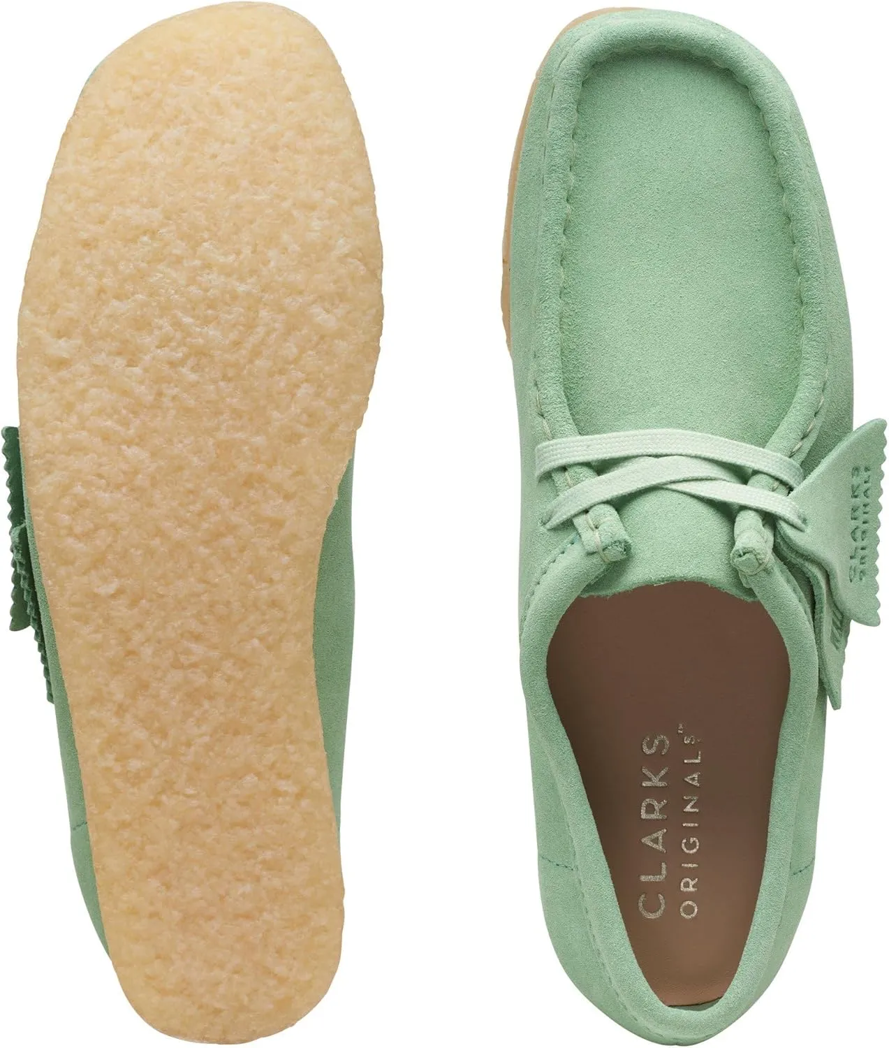Clarks Womens Wallabee Calf Hair Slip On Loafers