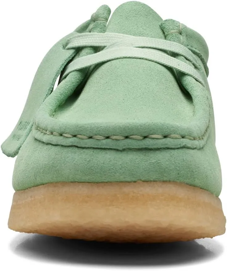 Clarks Womens Wallabee Calf Hair Slip On Loafers