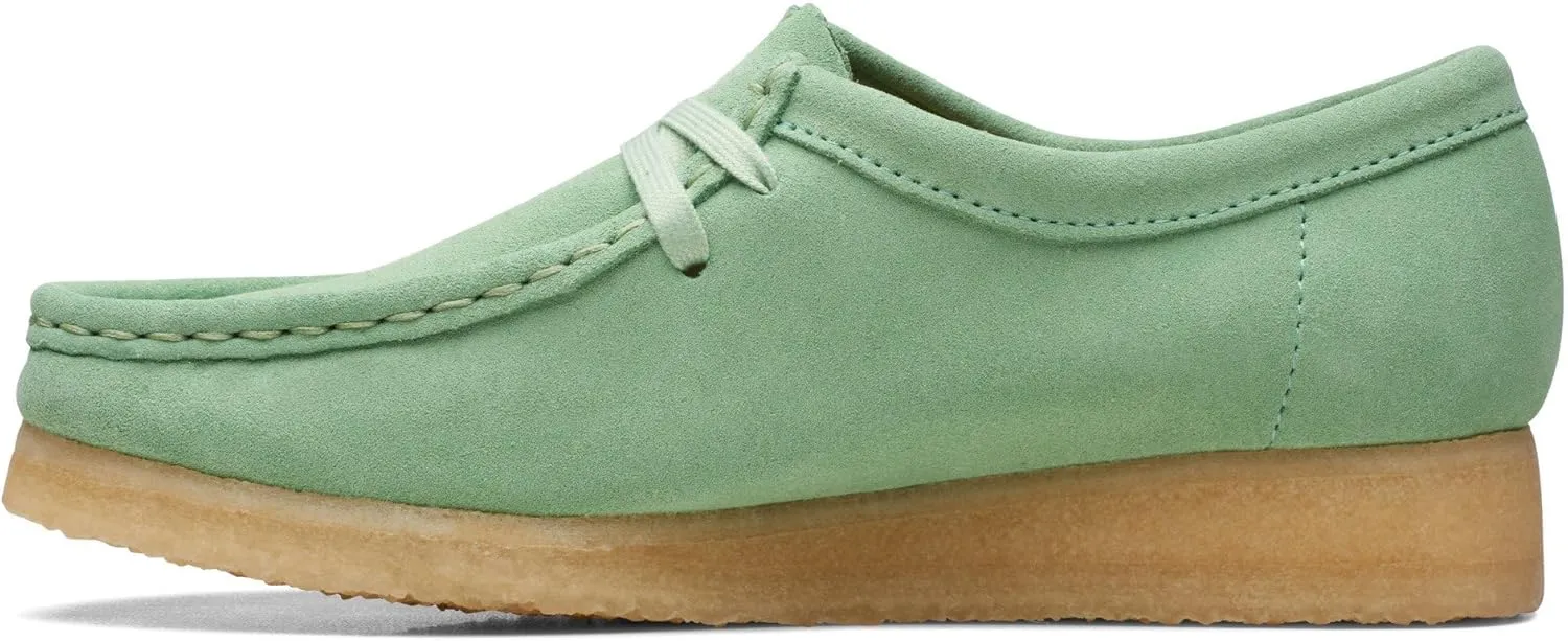 Clarks Womens Wallabee Calf Hair Slip On Loafers