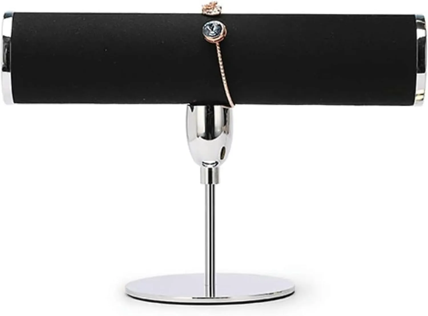Classic Bracelet and Necklace Display Stand, Metal Wind Display Props Display Bracelet Watch Jewelry Storage Rack