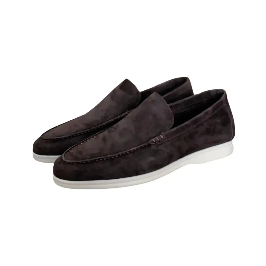 Classic Suede Slip-Ons - Arvenis Co