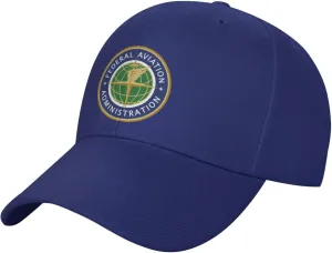 Classics Baseball Cap The United States Federal Aviation Administration Caps Adjustable for Women Men Blue