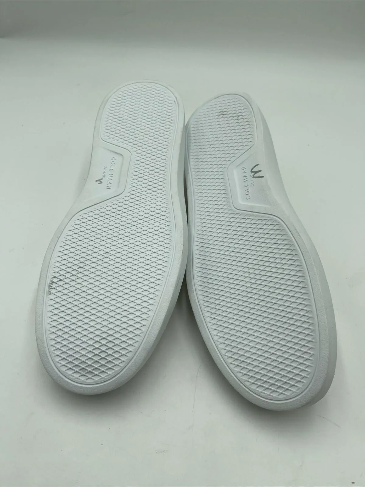 Cole Haan Women's Grandpro Rally Canvas Penny Loafers White Size 11B - Very Good