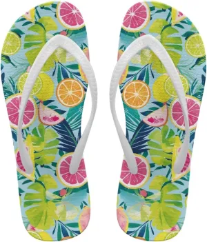 Coloranimal Flip Flops for Women Sandals Women Comfortable Womens Flip Flops House Slippers Beach Sandals Water Resistant Shower Shoes