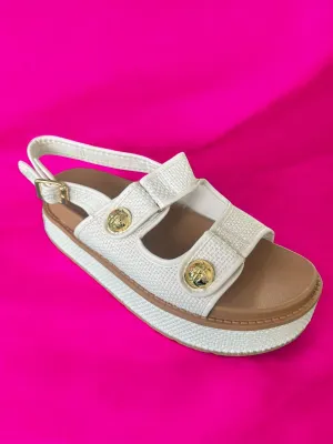 Comfort strap slider - White