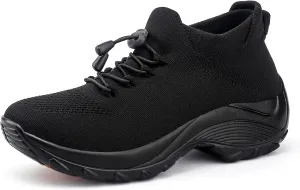 Comfortable Breathable Women Walking Shoes Slip on Trainers Women's Orthopedic Casual Ladies Shoe Thick Bottom