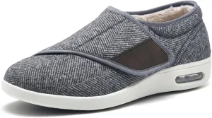 Comfortable Casual Shoes, Wide Fit Walking Shoes for Diabetics Winter Middle-Aged and Elderly Mom and Dad Shoes Warm Casual Shoes