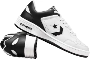 Converse Weapon Classic Shoes OX (Black/White, US Footwear Size System, Adult, Men, Numeric, Medium, 12)