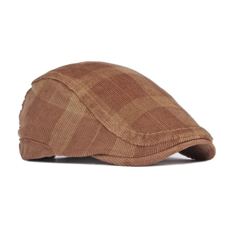 Corduroy Flat Cap