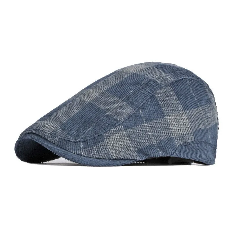Corduroy Flat Cap