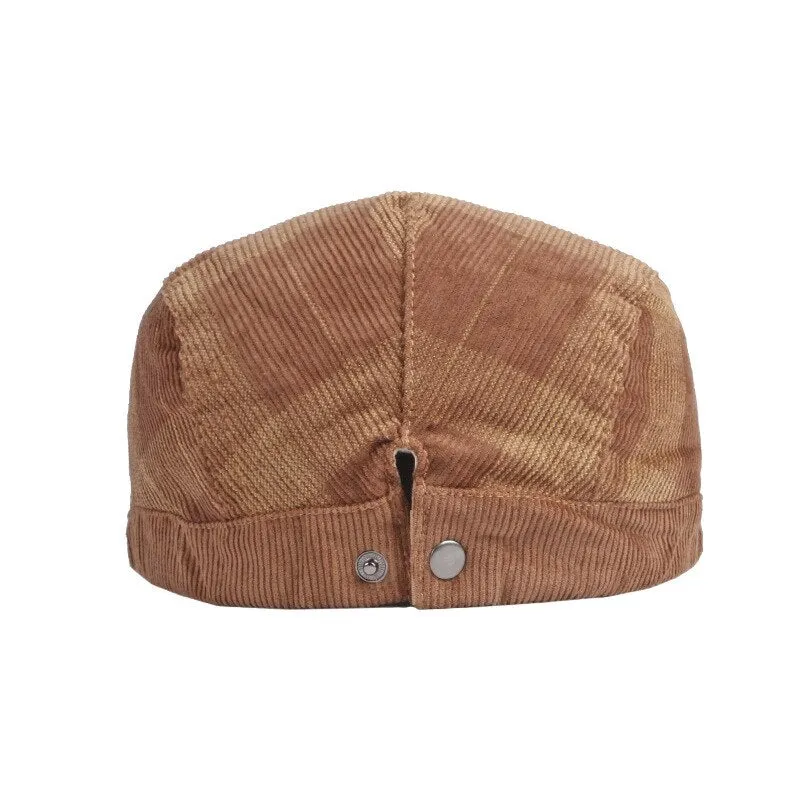 Corduroy Flat Cap