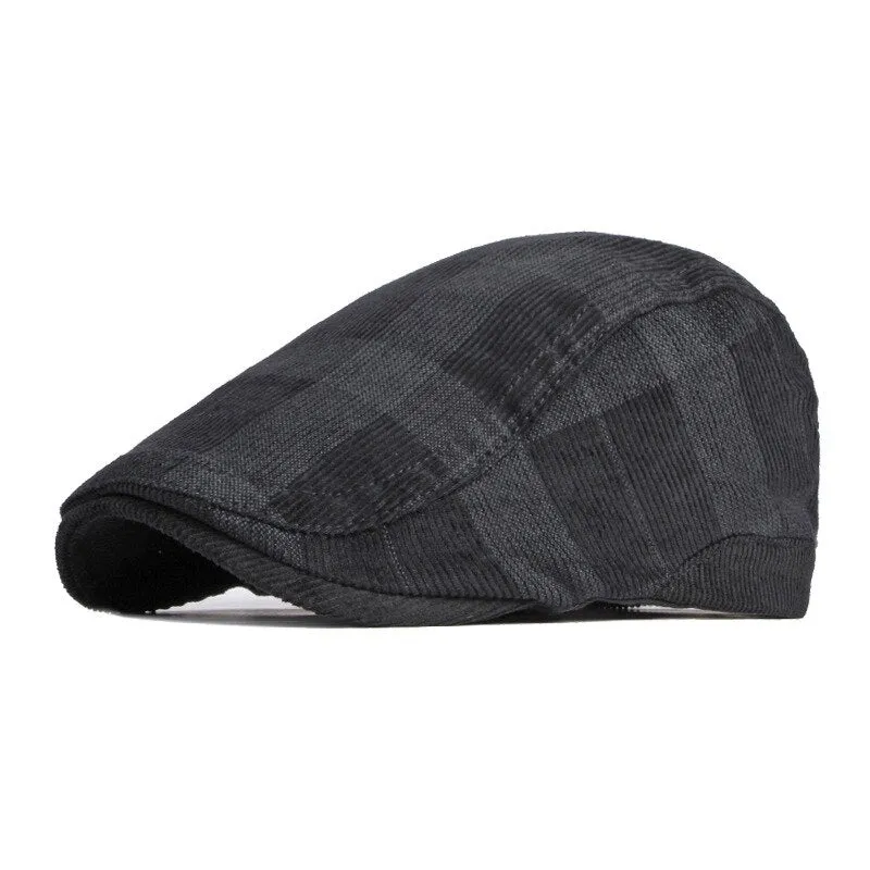 Corduroy Flat Cap
