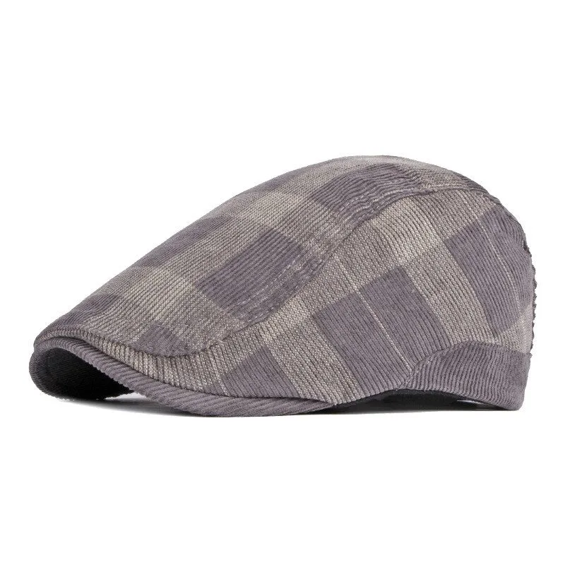 Corduroy Flat Cap