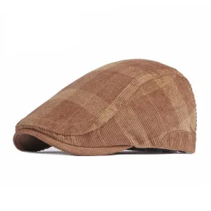 Corduroy Flat Cap