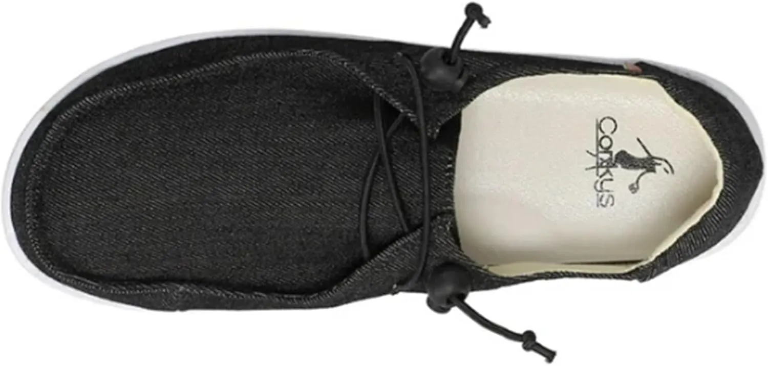 Corkys Womens Kayak Slip On Boat Sneakers Casual Shoes Casual