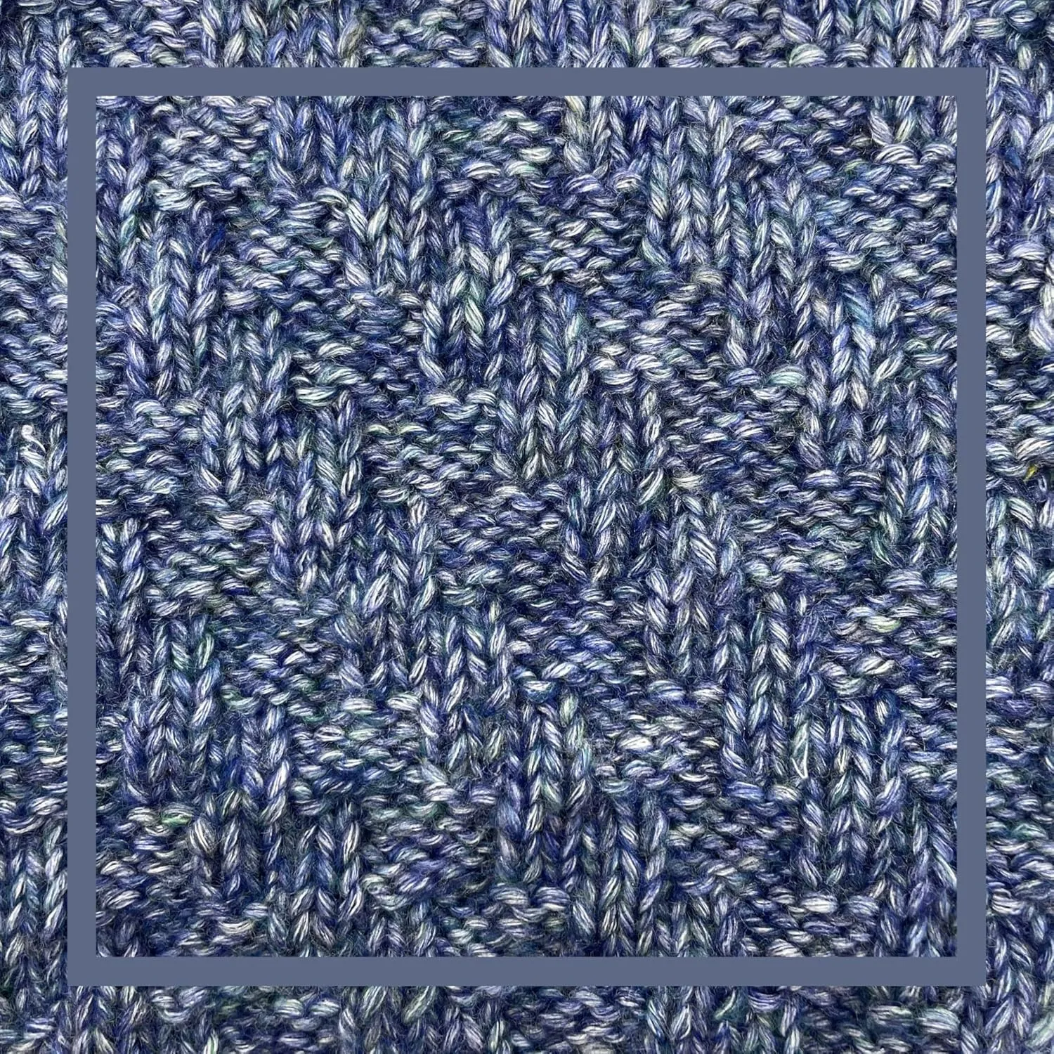 Cotton to The Core Worsted Weight Yarn for Crocheting, 3 Skeins, 654 Yds/300G, Free Patterns - Soft Cotton Yarn for Knitting - #4 Medium Worsted Weight - Blueberry Blue