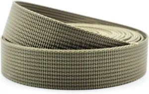 CRAFTMEMORE 1.5 Inch Heavy Nylon Webbing - Straps for Arts and Crafts, Luxury Bag Strap High Density Webbing (50 Yards, Olive Drab)