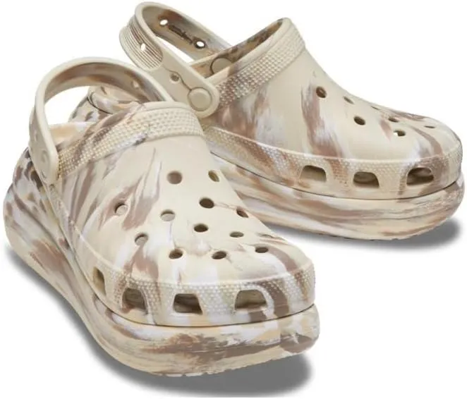 Crocs Classic Crush Clog Seasonal Graphics for Women - Sparkling Wedge Heels, Gorgeous and Comfortable Clogs