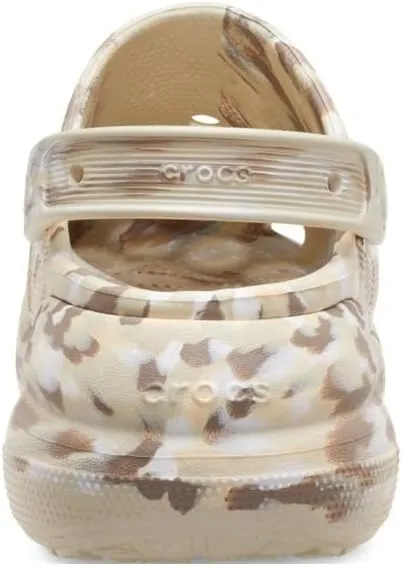 Crocs Classic Crush Clog Seasonal Graphics for Women - Sparkling Wedge Heels, Gorgeous and Comfortable Clogs