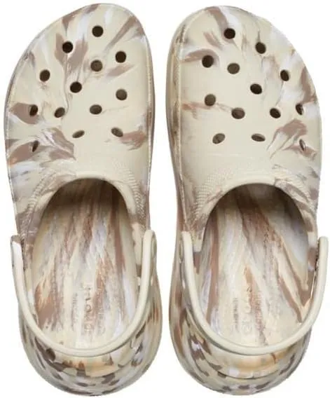 Crocs Classic Crush Clog Seasonal Graphics for Women - Sparkling Wedge Heels, Gorgeous and Comfortable Clogs