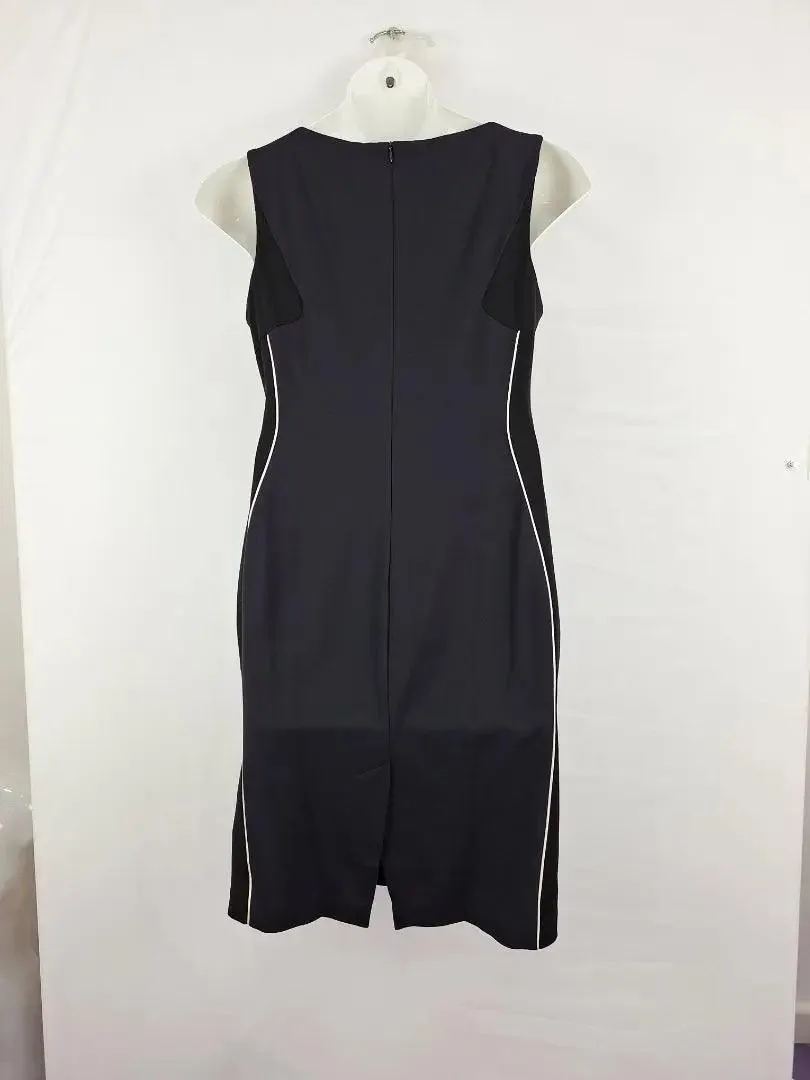Cue Sleek Office Midi Dress Size 14