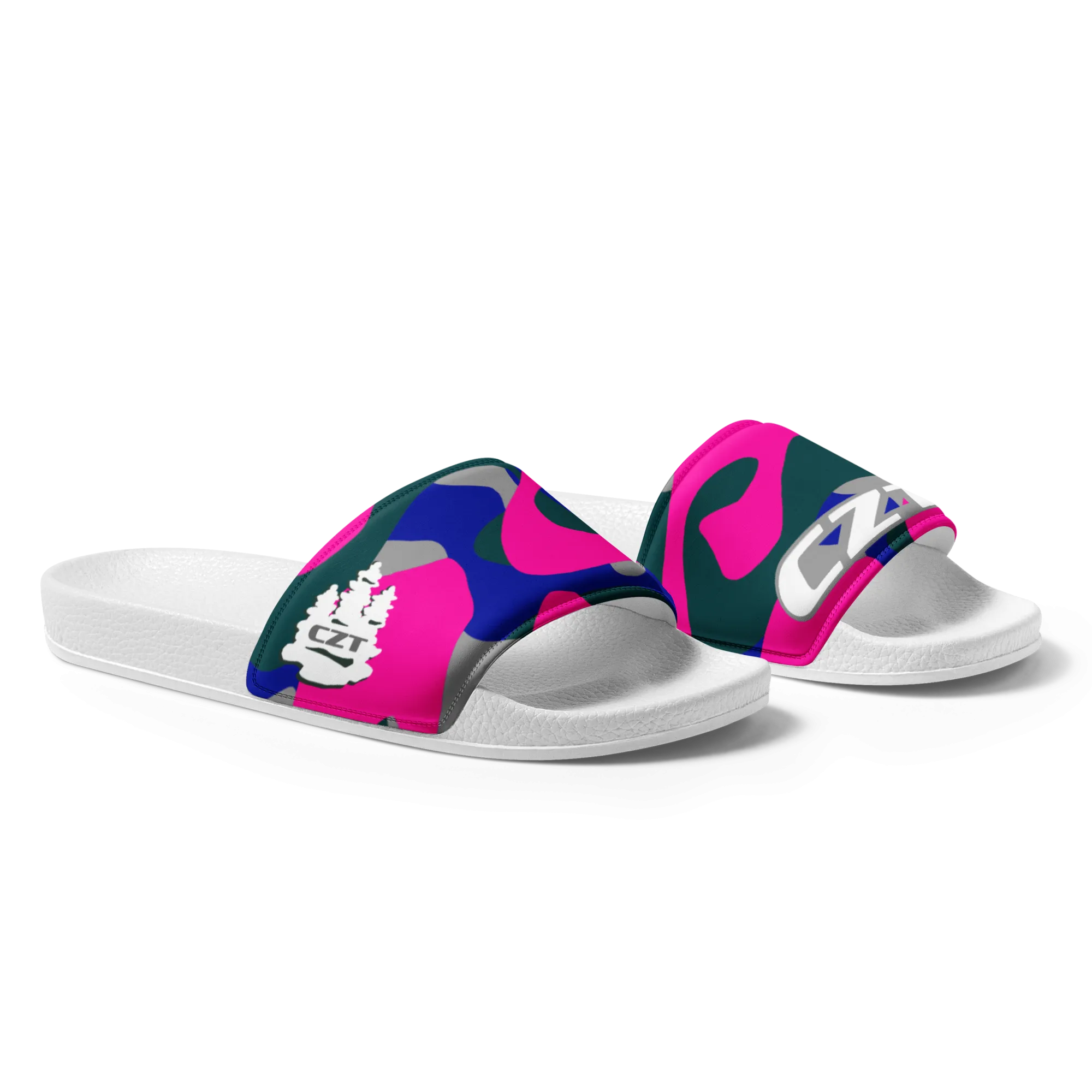 CZT Women’s Lauper Camo Contoured Slides