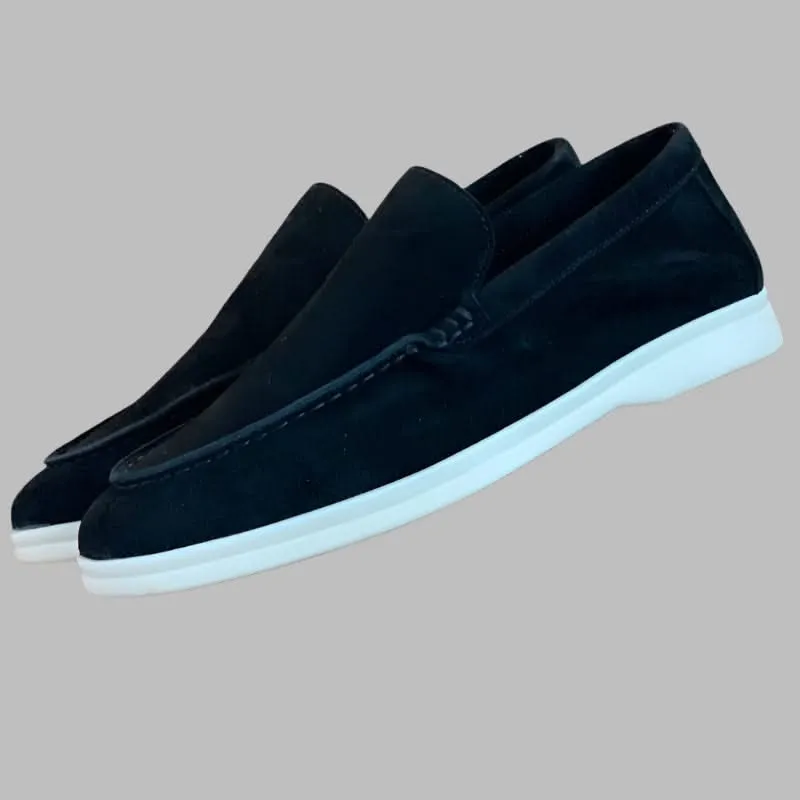 Damian | Classic Suede Loafers for Men - Timeless Old Money Elegance
