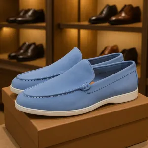 Damian | Classic Suede Loafers for Men - Timeless Old Money Elegance