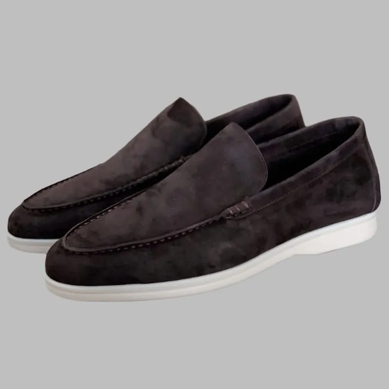 Damian | Classic Suede Loafers for Men - Timeless Old Money Elegance