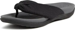 Dearfoams Women's Original Comfort Olivia Thong Flip Flop Sandal with Arch Support