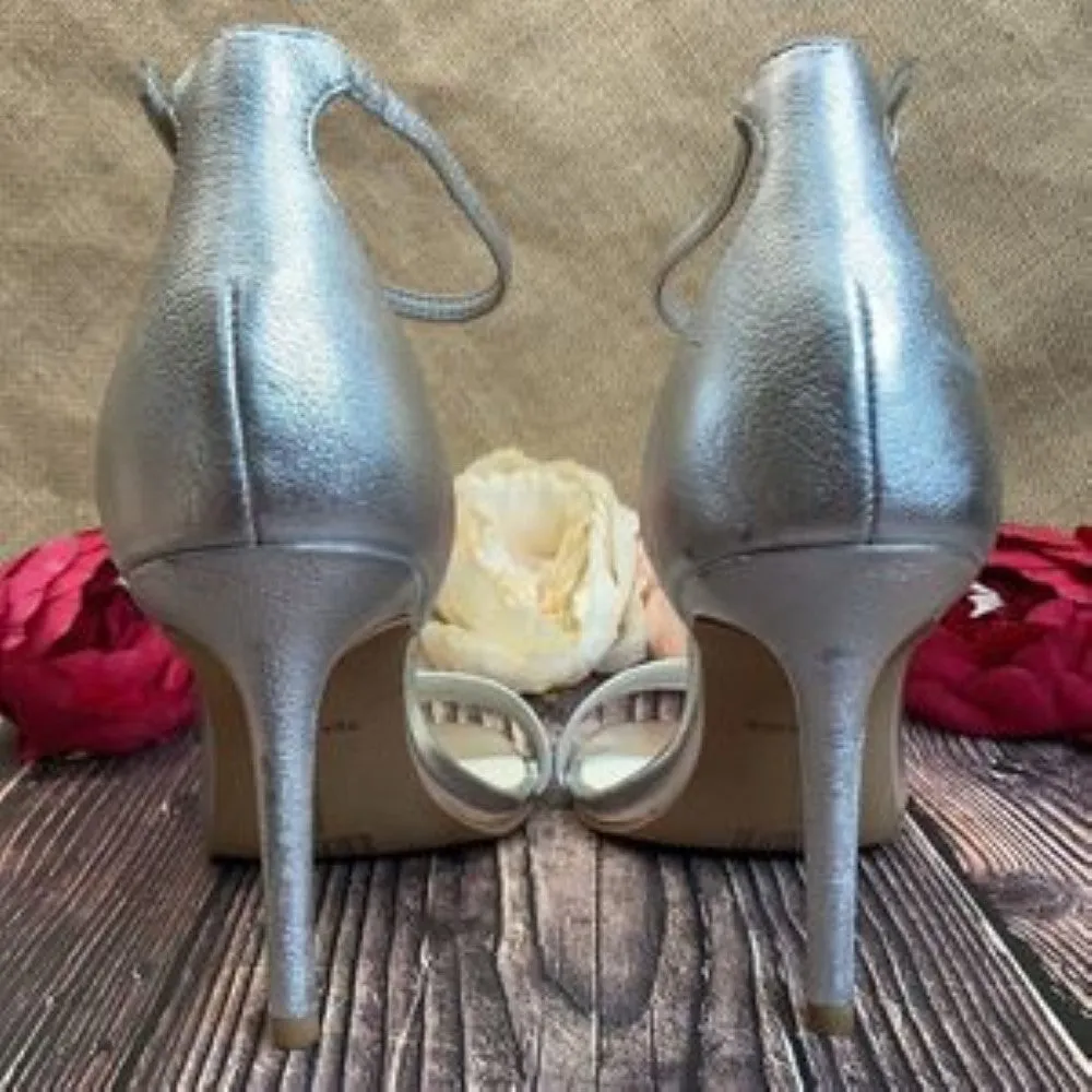 Dolce Vita silver Heeled Sandal 8.5M
