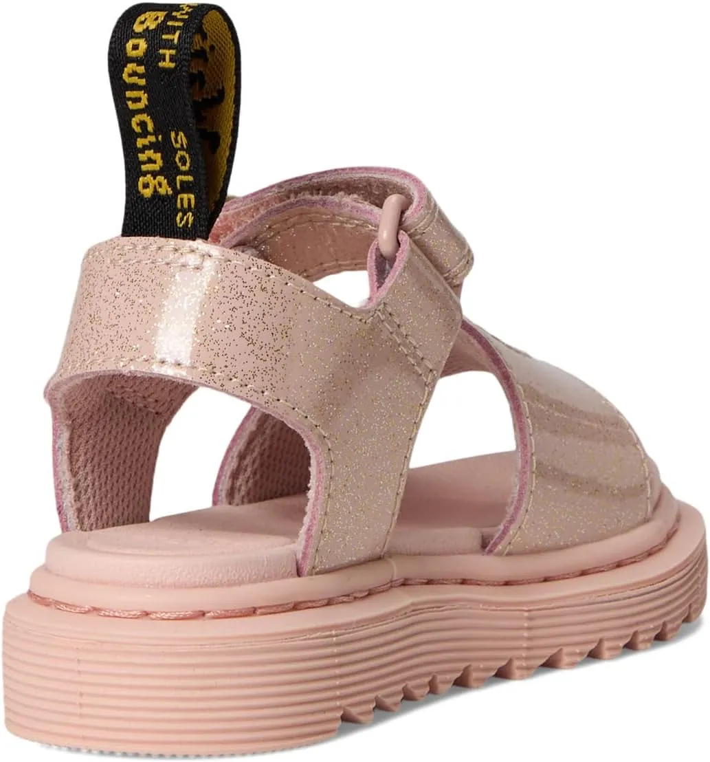Dr. Martens Girl's Marlowe Hearts (Toddler) Sandal