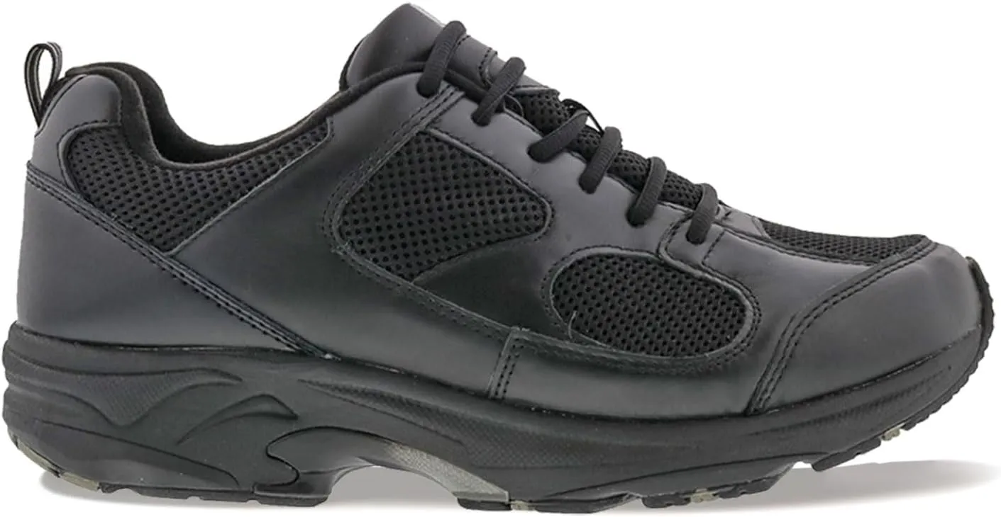 Drew Men's Lightning II Comfortable Therapeutic Leather Athletic Shoe with Double Depth