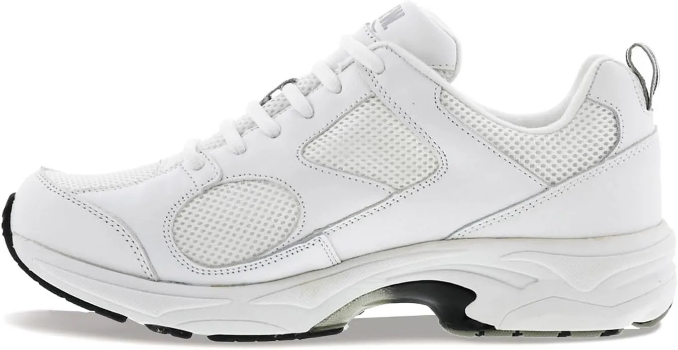 Drew Men's Lightning II Comfortable Therapeutic Leather Athletic Shoe with Double Depth