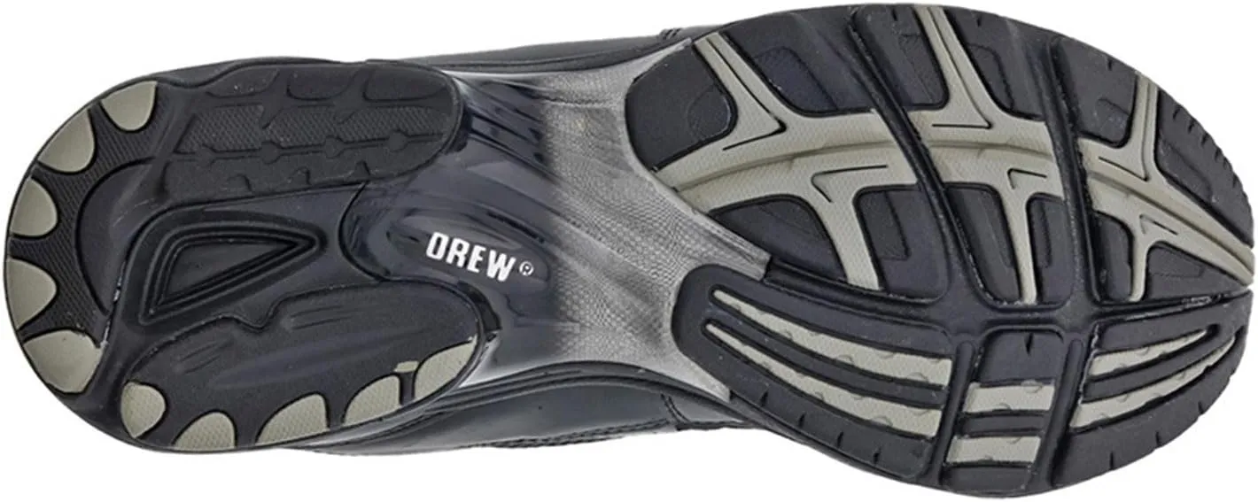 Drew Men's Lightning II Comfortable Therapeutic Leather Athletic Shoe with Double Depth