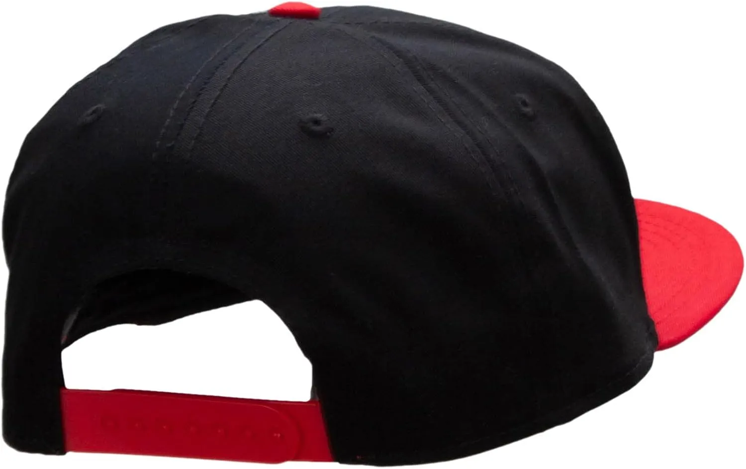 e4Hats.com Orange Karate Kick Embroidered Two Tone Flat Bill Snapback
