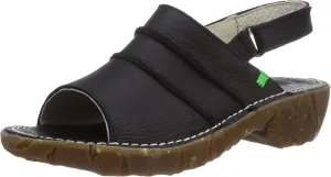 El Naturalista Womens Yggdrasil NC97 Sandal Shoes, Black, EU 36 / US 6