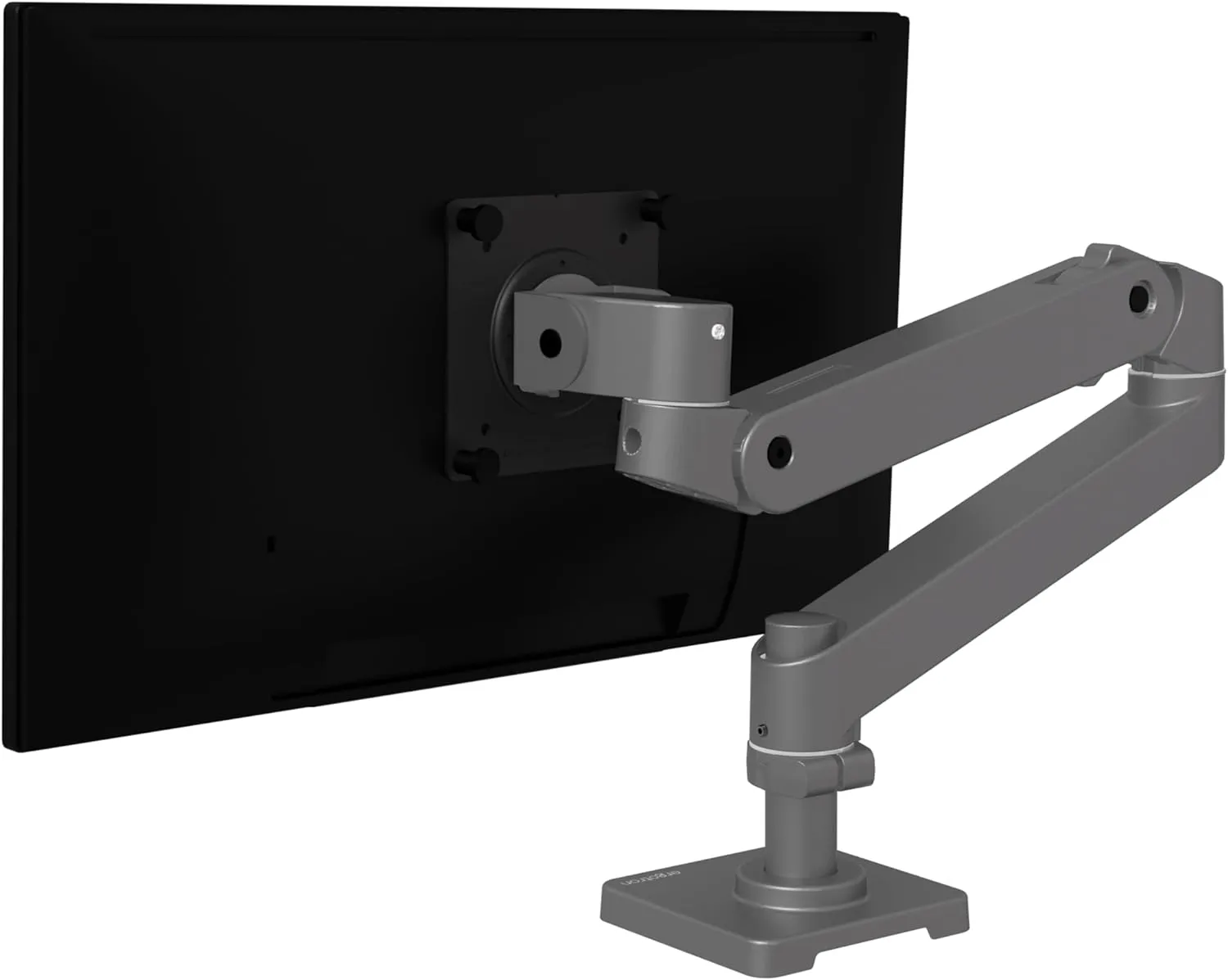 Ergotron – Upgraded LX Pro Premium Monitor Arm, Single Monitor Desk Mount – fits Flat Curved Ultrawide Computer Monitors up to 34 Inches, 4 to 22 lbs, VESA 75x75mm or 100x100mm – Dark Grey