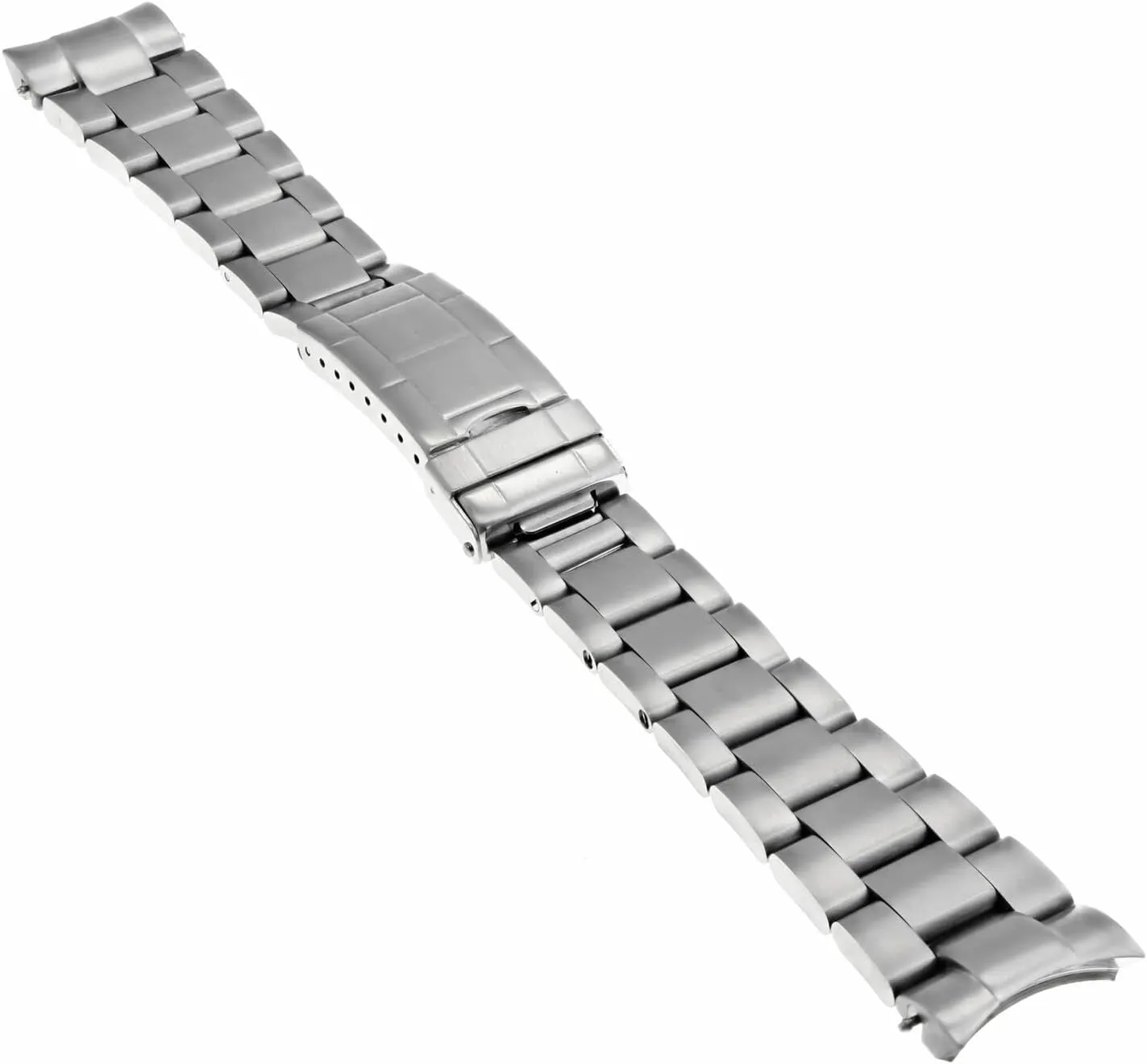 Ewatchparts 20mm Stainless Steel Oyster Watch Band Compatible With Rolex Submariner, GMT II Solid Ends