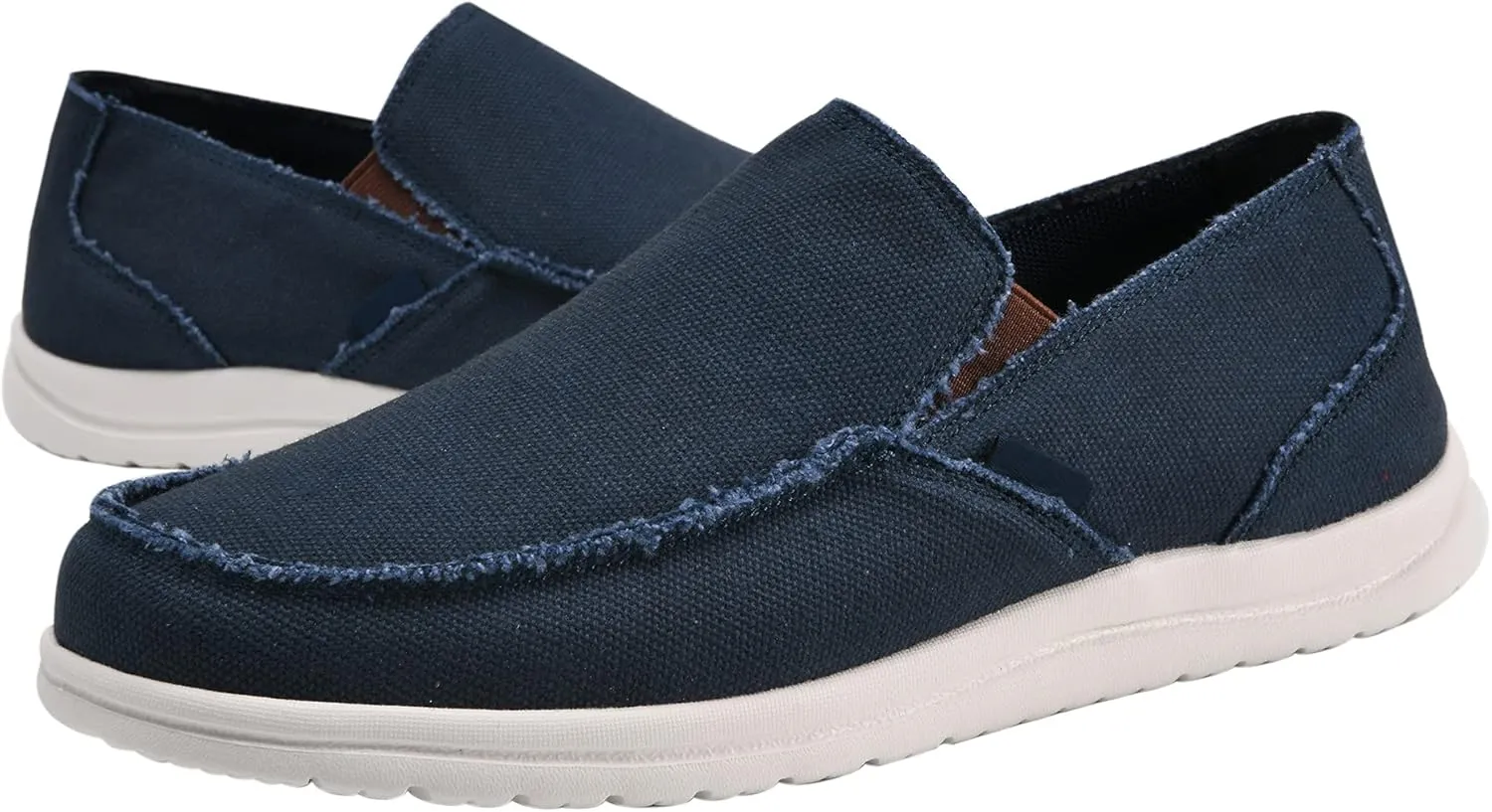 Exclusive offerings Lightweight for Slip-On Loafers Men Canvas Flash pricing