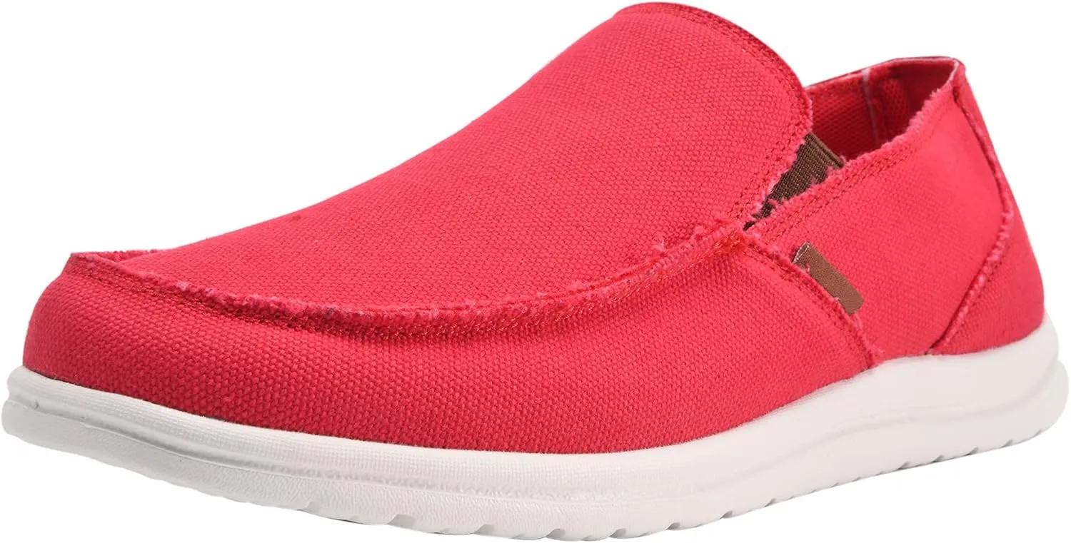 Exclusive offerings Lightweight for Slip-On Loafers Men Canvas Flash pricing